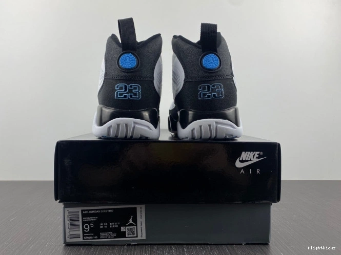 Jordan CT8019-140 Retro 9 Air University Blue 0803